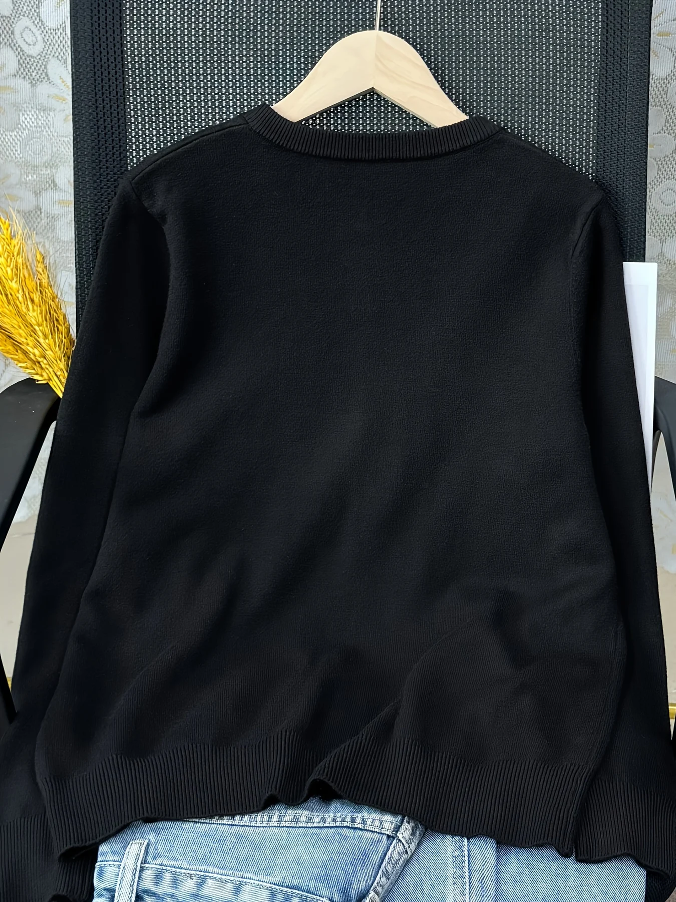 New Fine-Spun Cardigan for Women, a Light And Sweet Outer Layer, Loose-Fitting with Long Sleeves - 图片 8