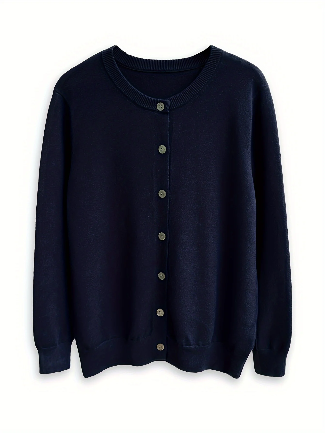 New Fine-Spun Cardigan for Women, a Light And Sweet Outer Layer, Loose-Fitting with Long Sleeves - 图片 5