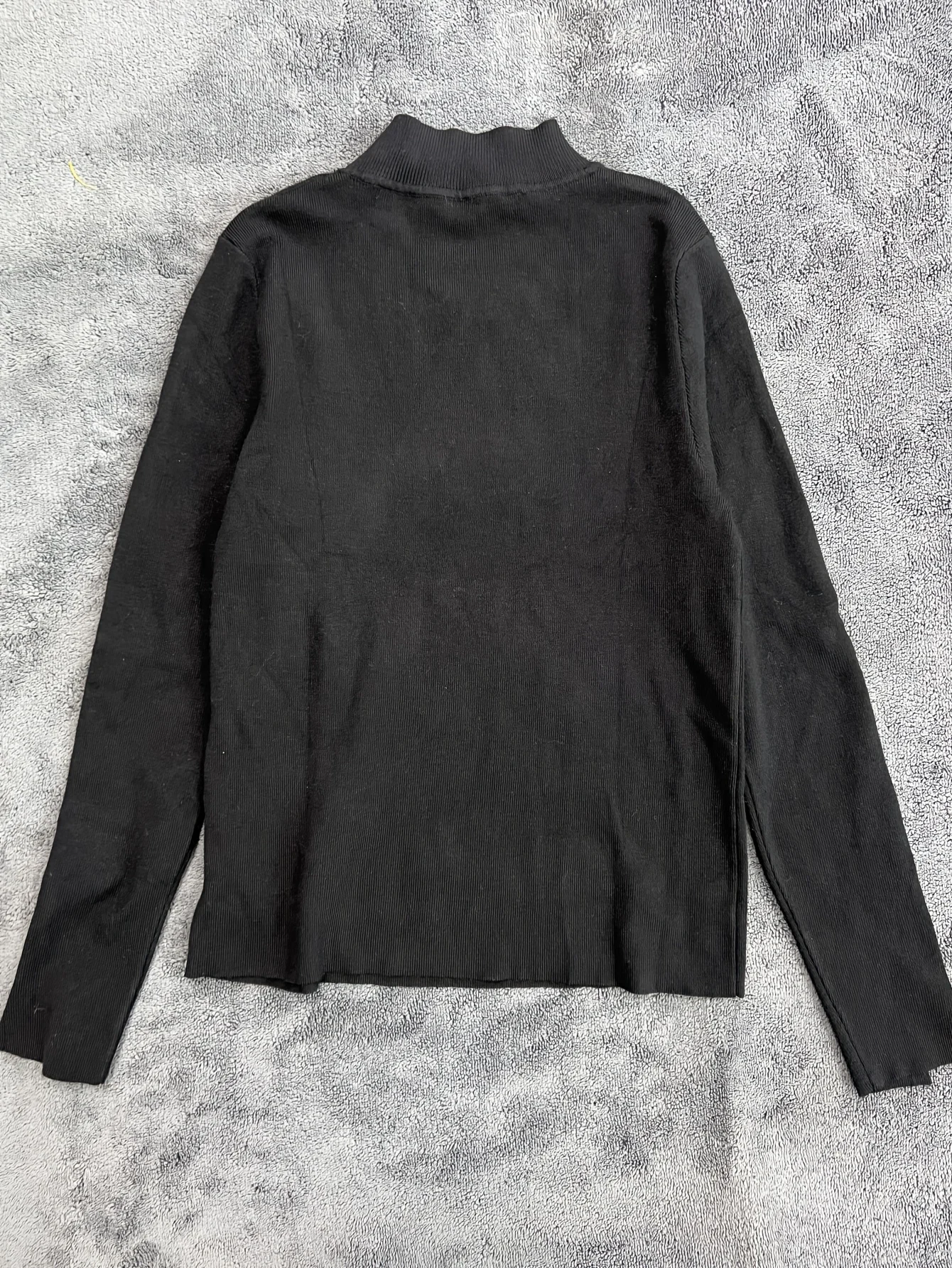 New Half-high Collar Slimming Long Sleeve Knitted Sweater Top with High-end Inner Layering Soft And Sticky Base Sweater - 图片 2