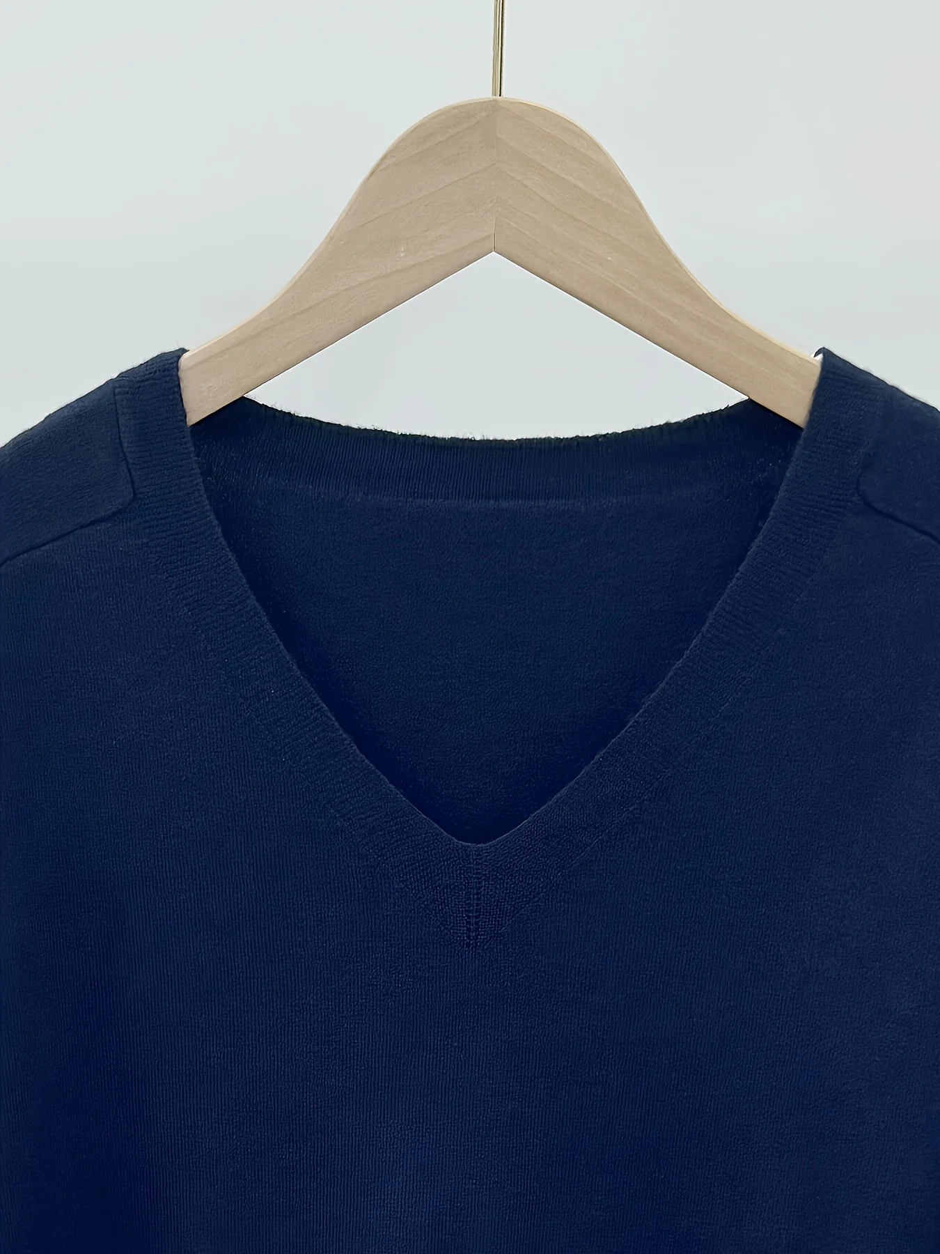 New Short Sleeve T-Shirt Women'S Thin Loose V-Neck Premium Breathable Top - 图片 20