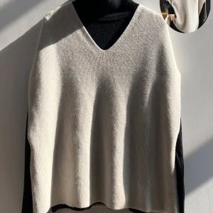 French-Style Loose Fit Vest, New Fashionable Cardigan, Loose Shawl Top, Base Layer Set